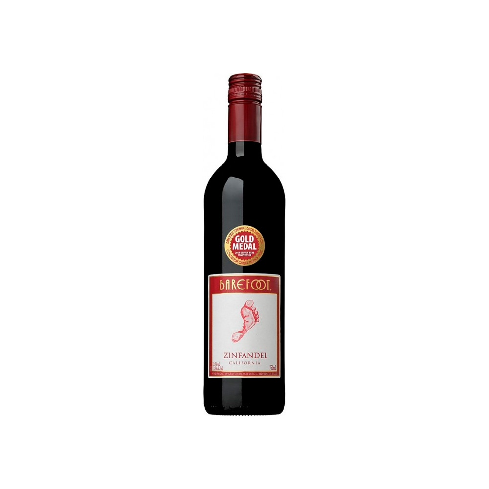 Вино Barefoot Zinfandel California 0.75L