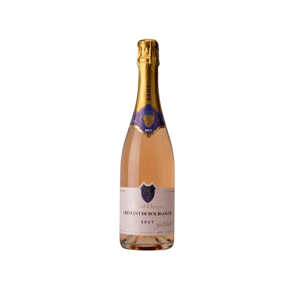 Вино Raoul Clerget Cremant de Bourgogne Brut Rose 12.5% 0.75L