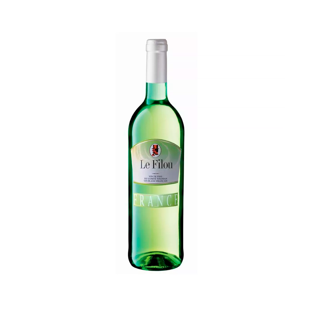 Вино LE FILOU Grand blanc сухое белое 0.75 L