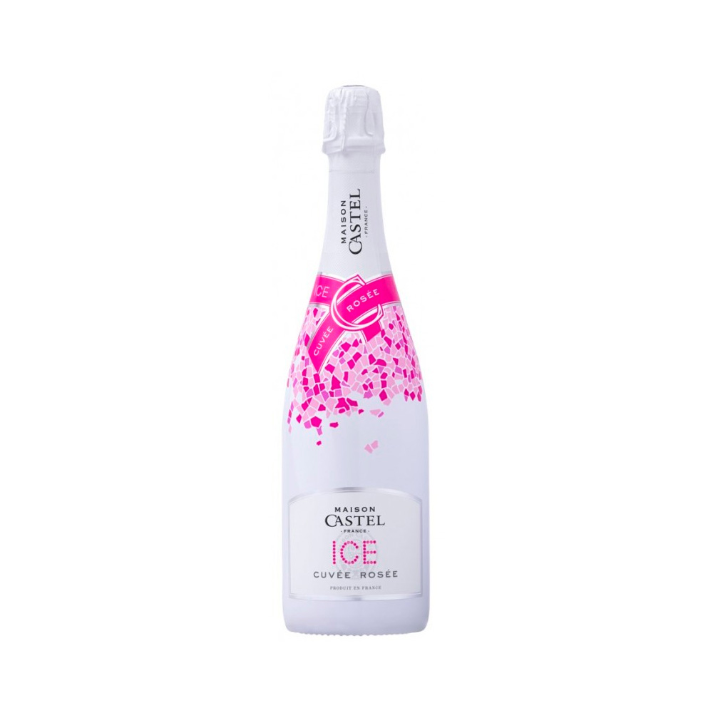 Вино Maison Castel Ice Cuvee Rosee игристое розовое полусухое 0.7L