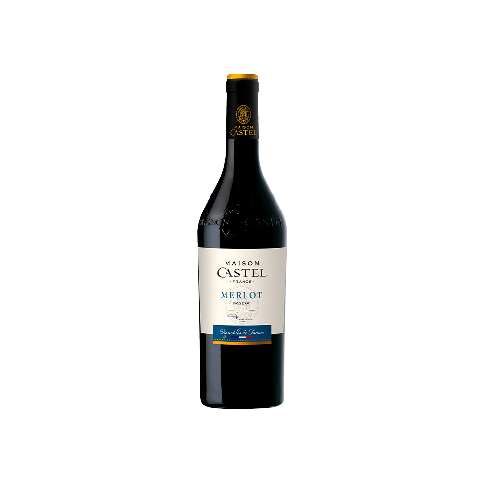 Вино Maison Castel Merlot красное сухое 0.75L