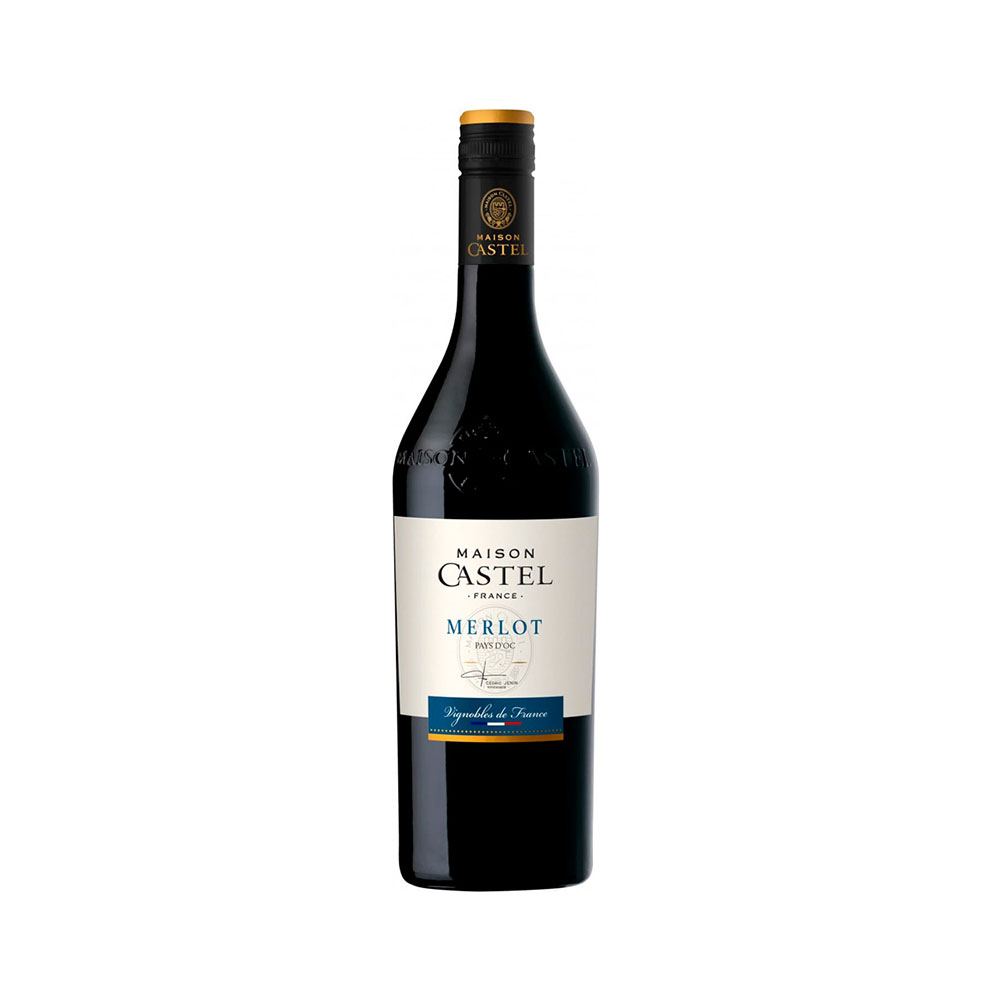 Вино Maison Castel Merlot красное сухое 0.2L