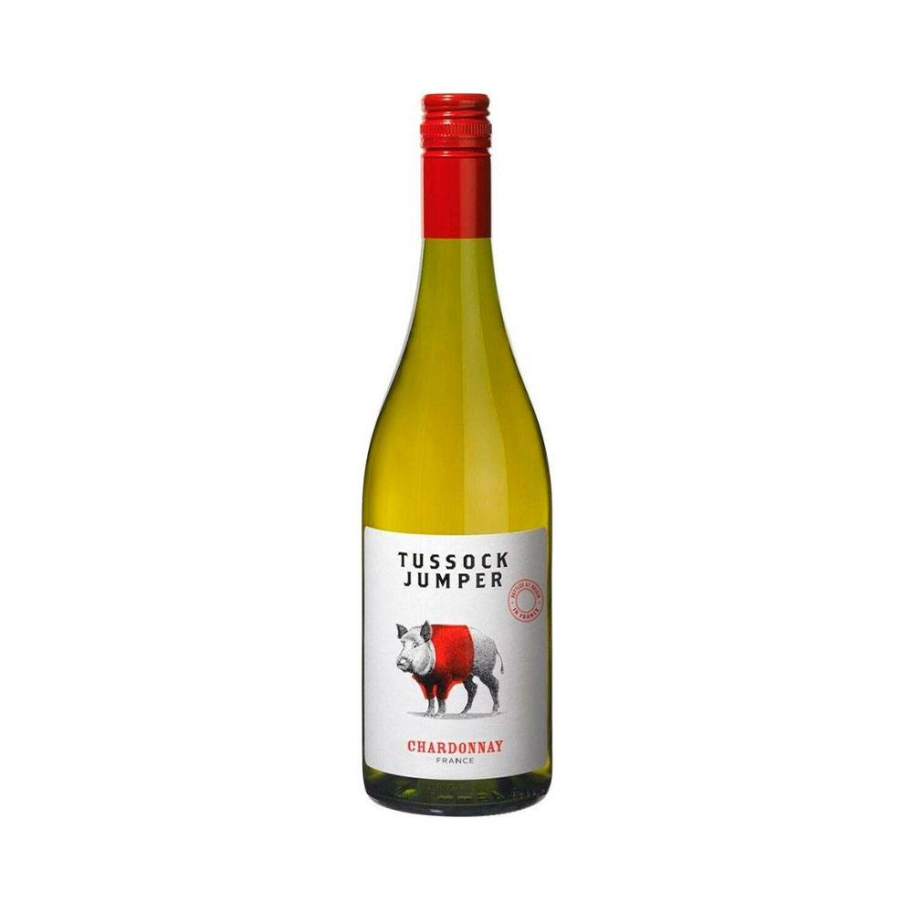 Вино Tussock Jumper Chardonnay белое сухое 0.75L