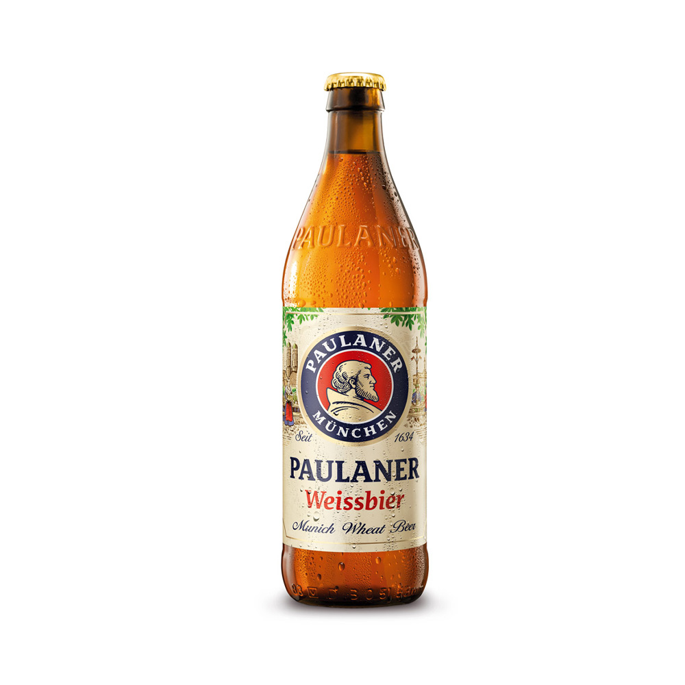 Пиво Paulaner hefe-weissbier стекло 0.5L
