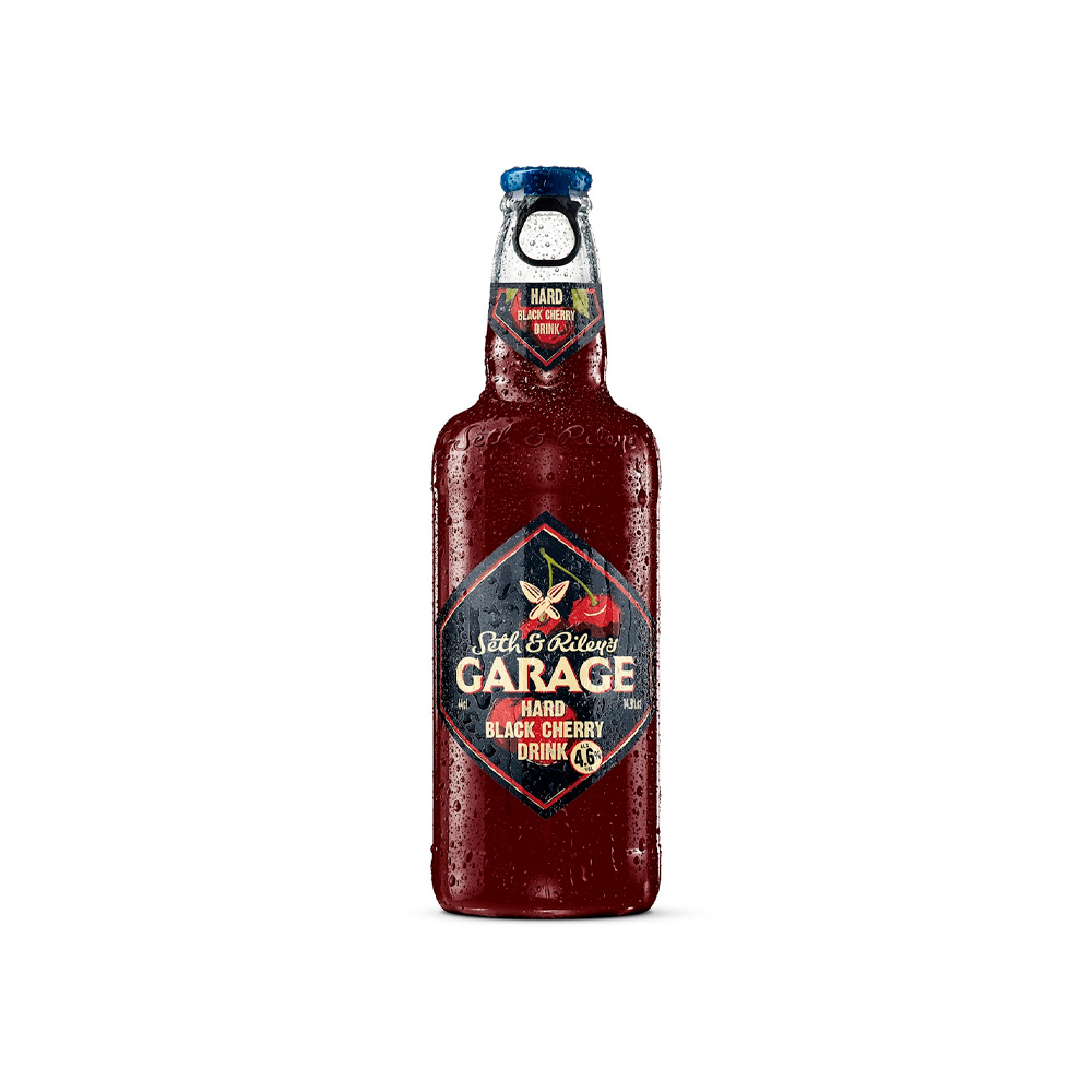 Пиво Garage Black Cherry Гараж Вишня 0.4L ст