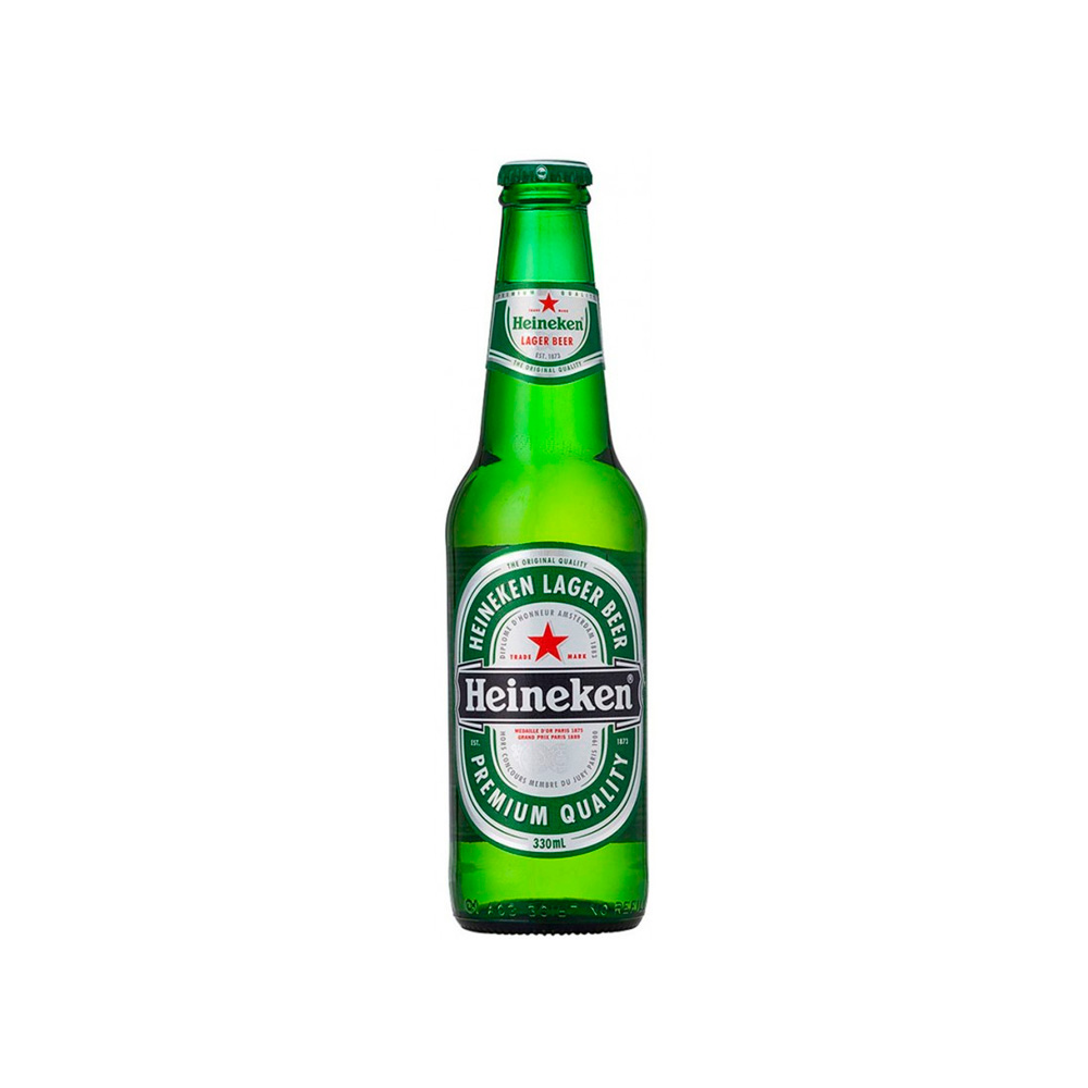 Пиво Heineken светлое 4.8% 330мл ст/б