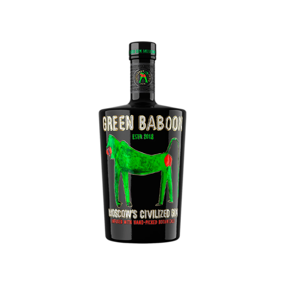 Джин Green Baboon Gin 0.5L