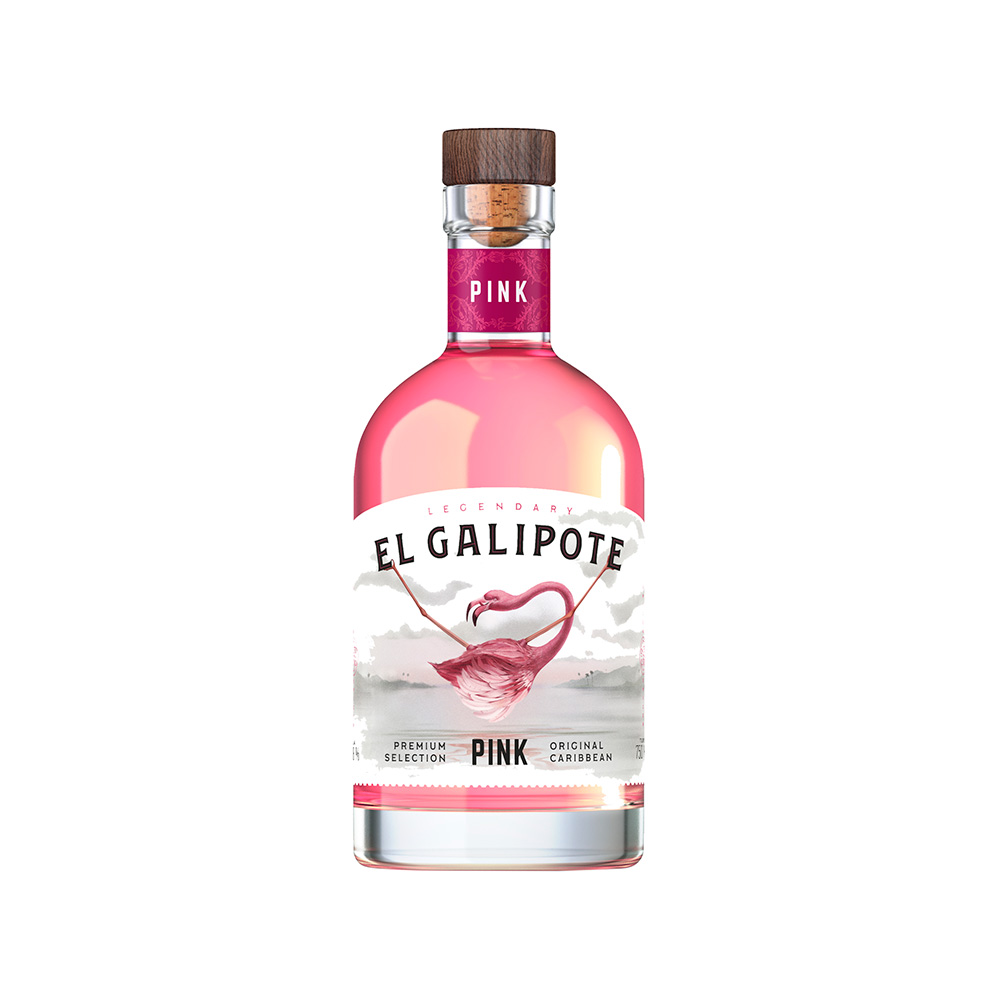 Ром El Galipote pink 37.5% 0.7L