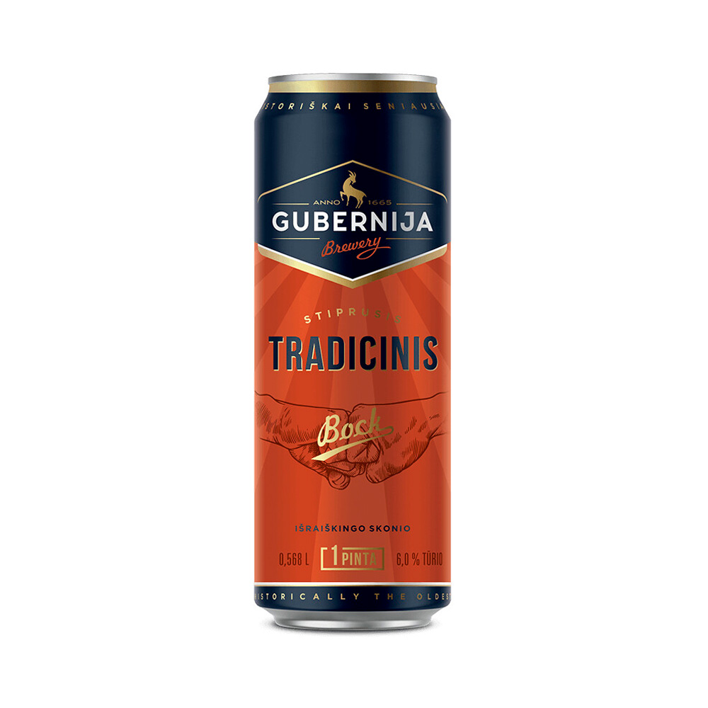 Пиво GUBERNIJA TRADITIONAL BOCK 0.5