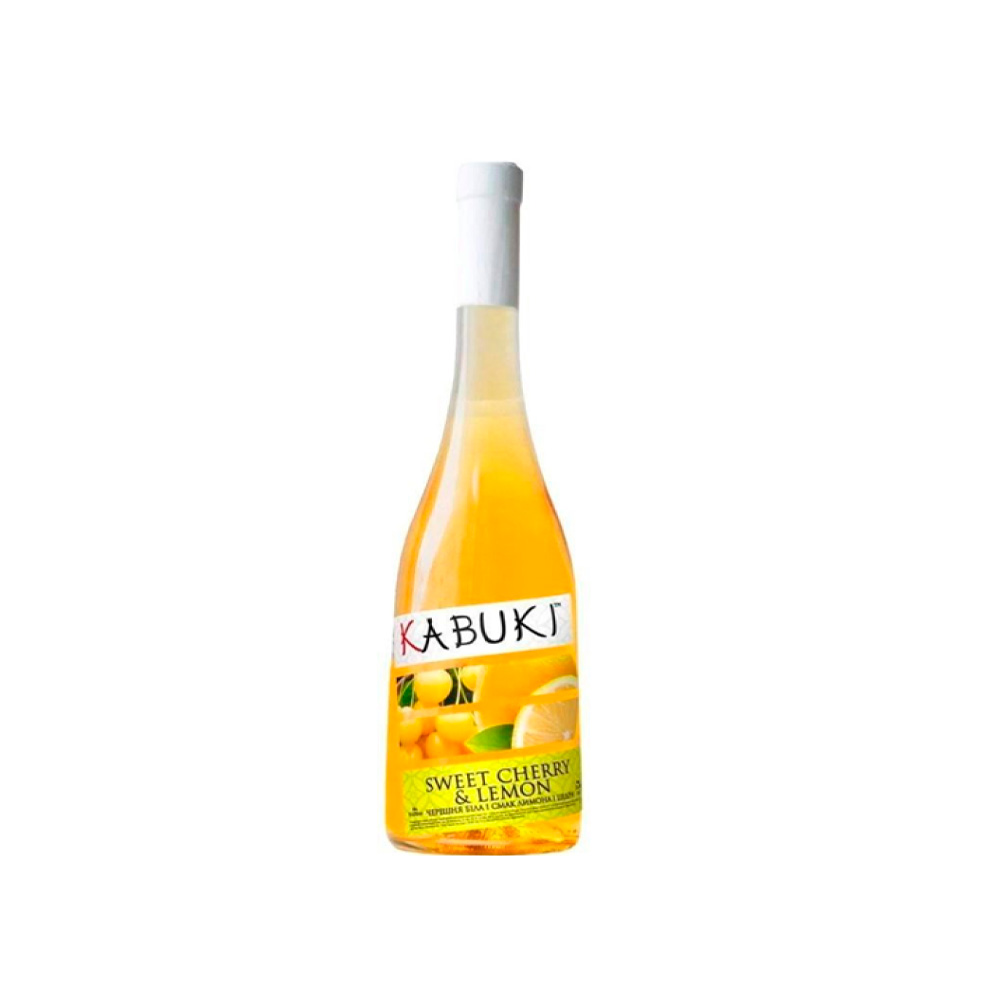 Вино Kabuki Cherry & Lemon полусладкое белое 0.75L