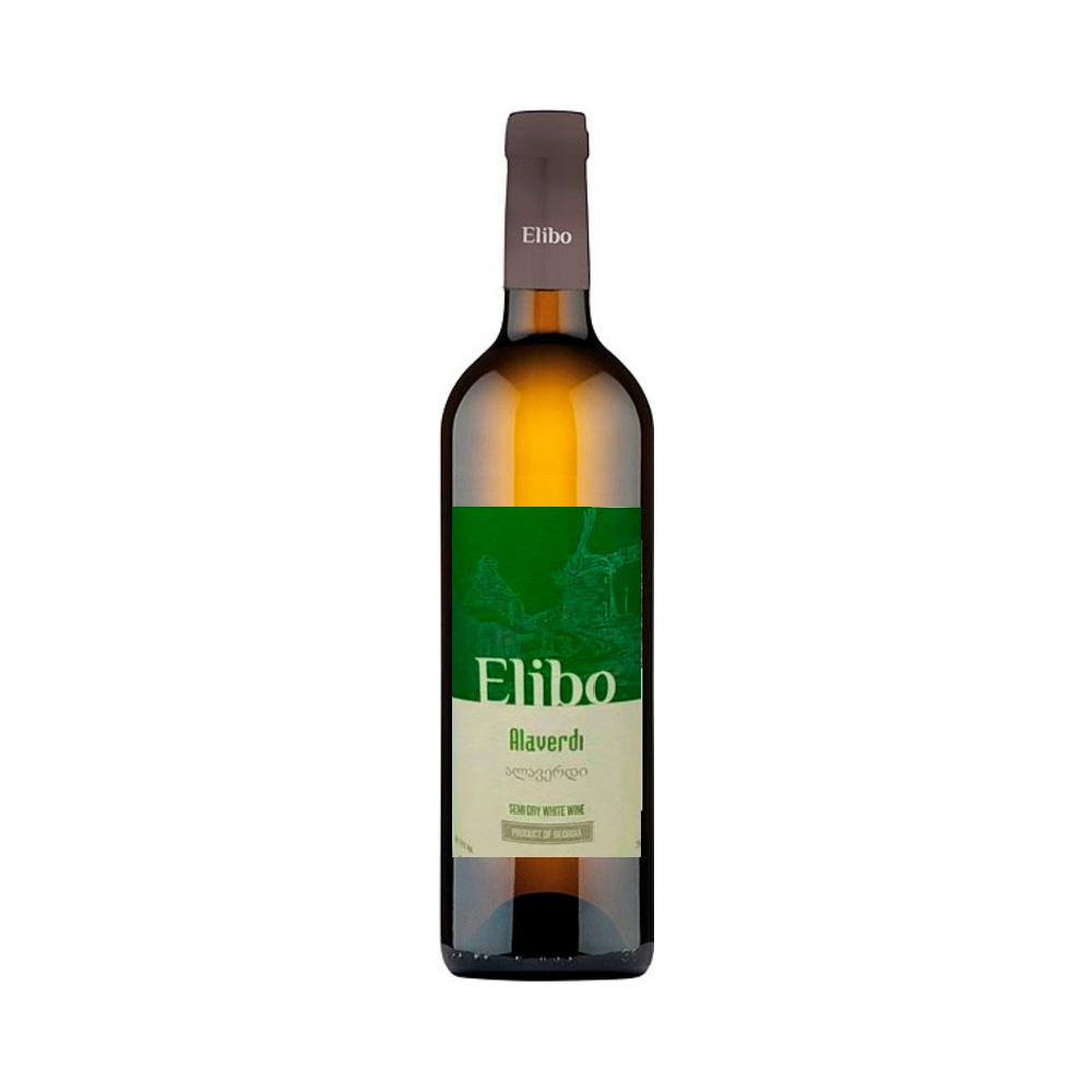 Вино Elibo Alaverdi белое полусухое 0.75L