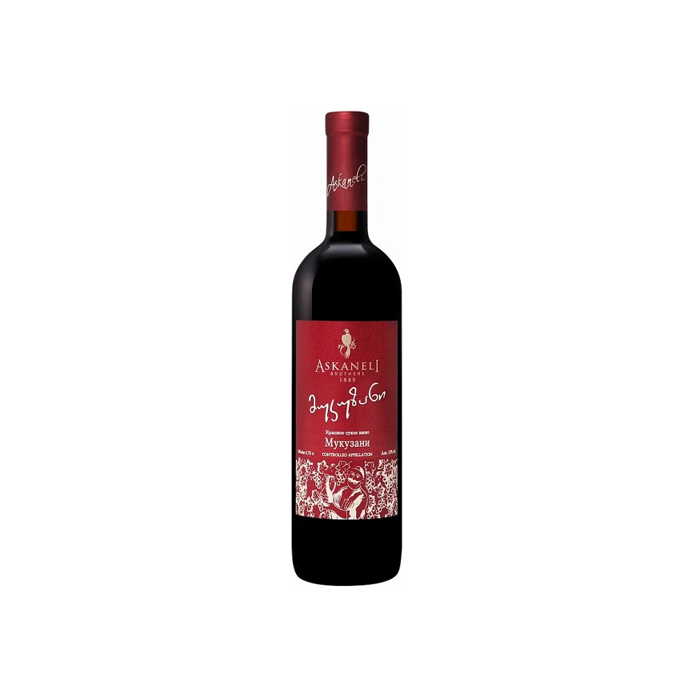 Вино Mukuzani Askaneli Brothers красное сухое 0.75L