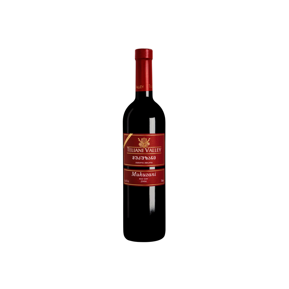 Вино Teliani Valley Mukuzani красное сухое 0.75 L