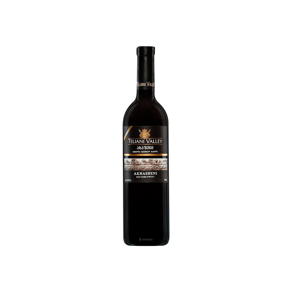 Вино Teliani Valley Akhasheni красное полусладкое 0.75L