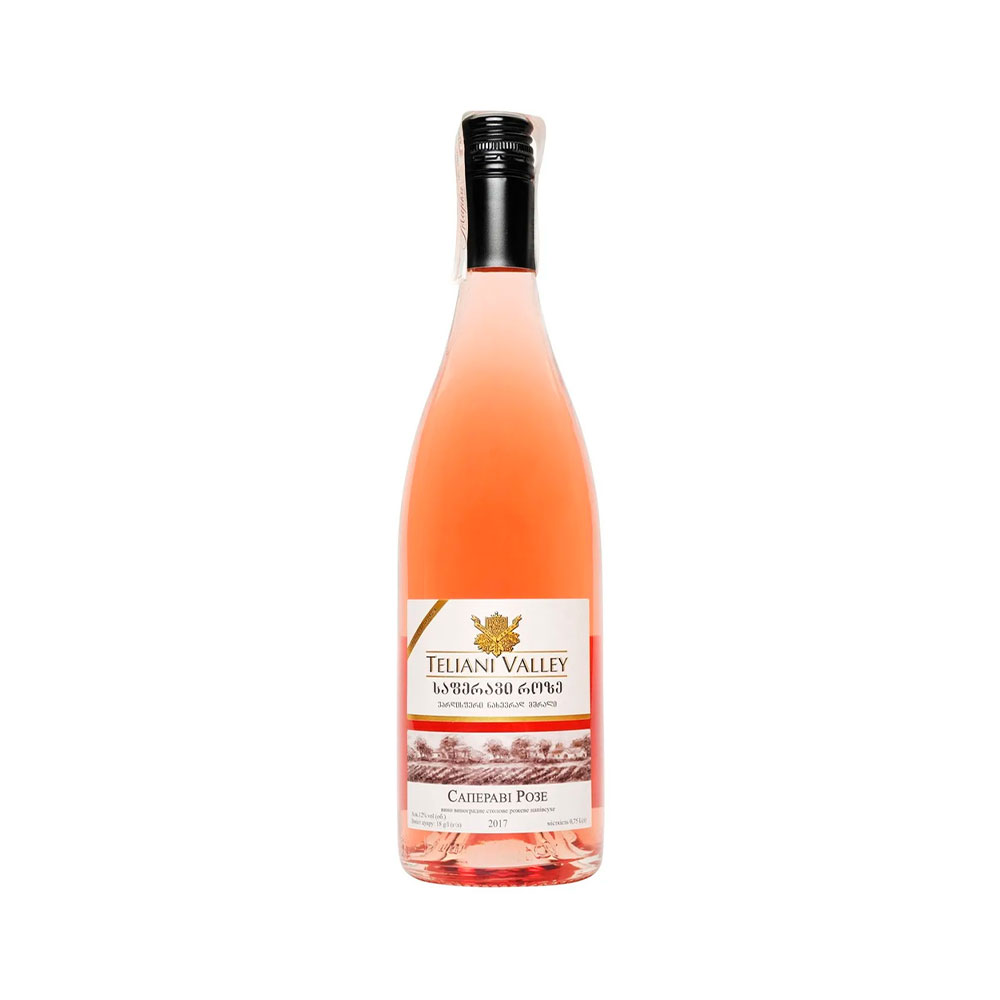 Вино Teliani Valley Саперави Розе  розовое сухое  0,7L