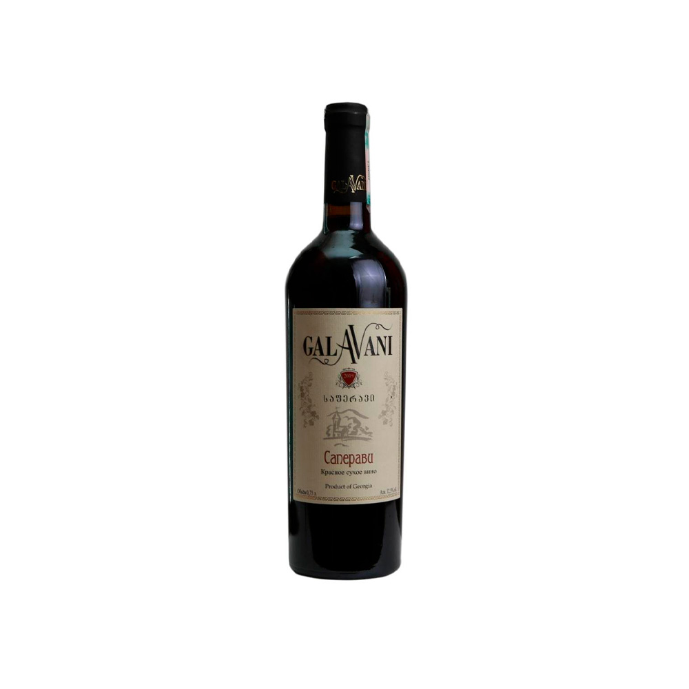 Вино Galavani Саперави красное сухое 0.75L