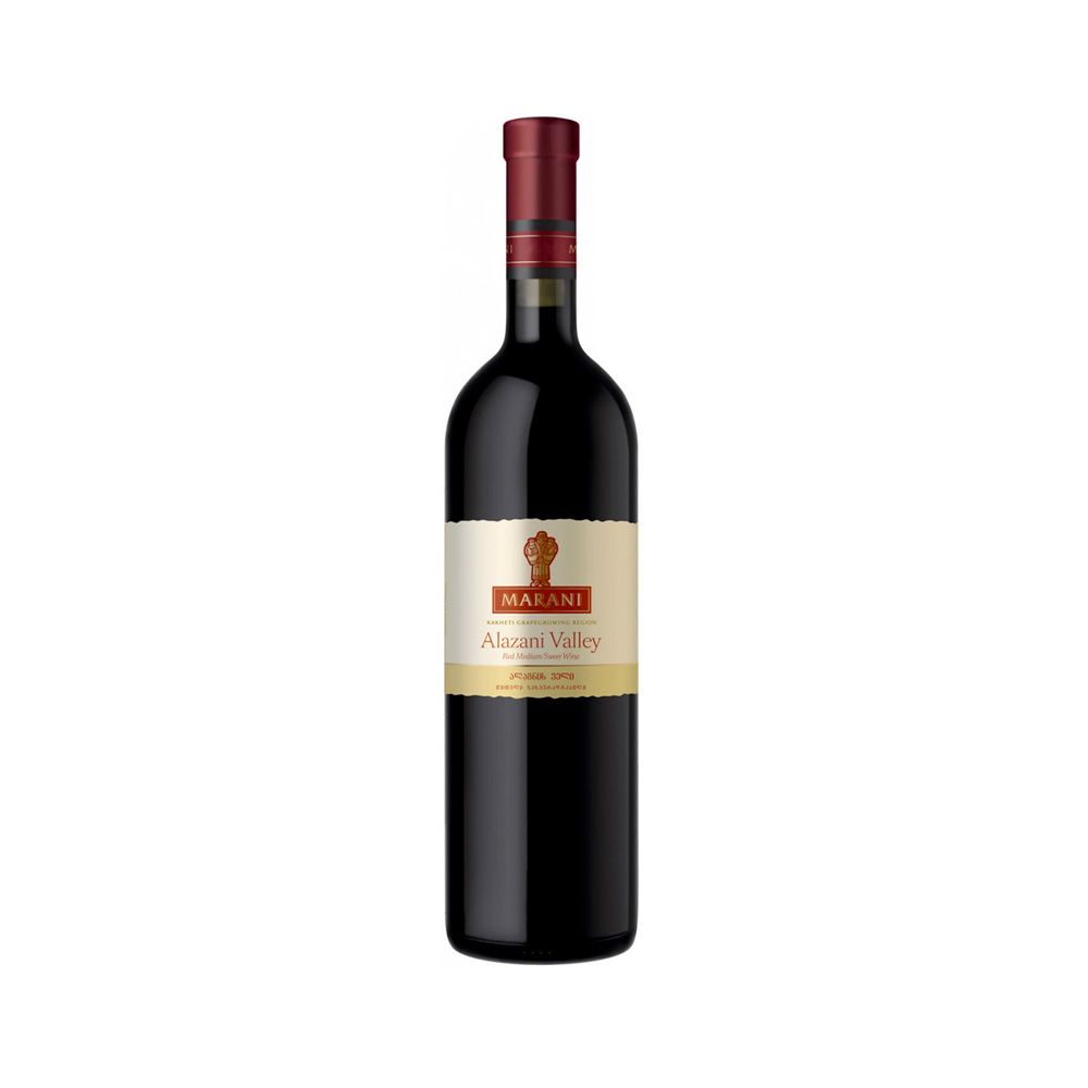 Вино Georgia Alazani Valley Kindzmarauli красное полусладкое 0.75 L