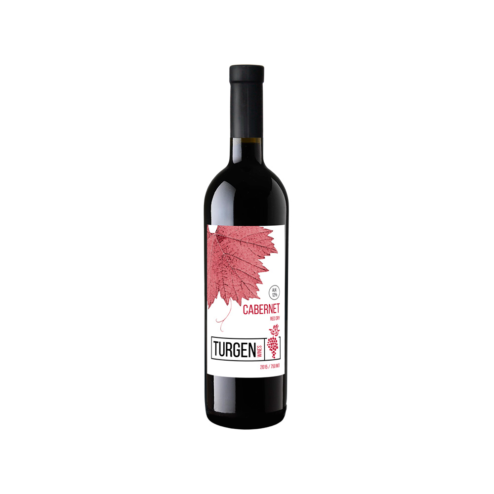 Вино Turgen Сabernet Sauvignon красное полусухое 0.7L