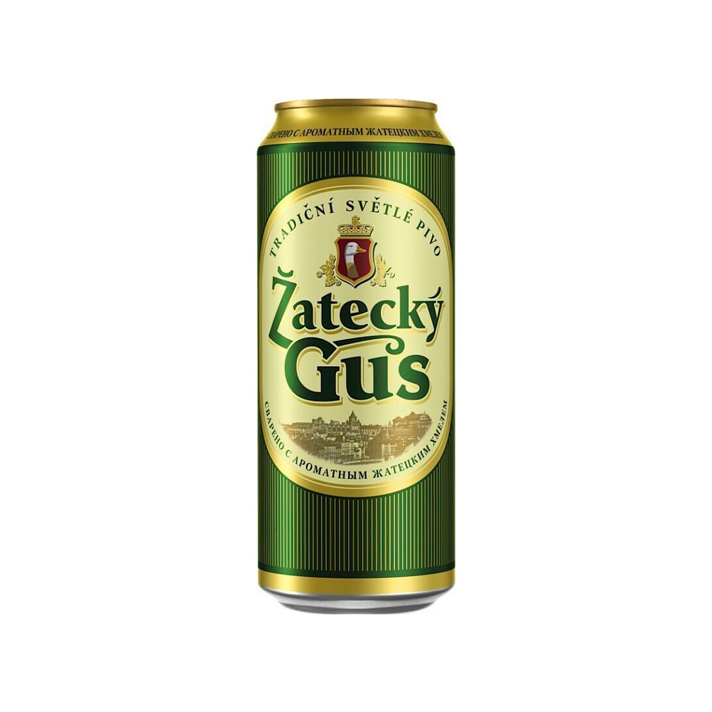 Пиво Zatecky Gus 0,45L жб