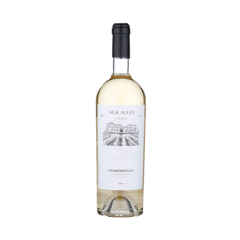 Вино Chateau Silk Alley Chardonnay 2014 белое сухое 0.75L