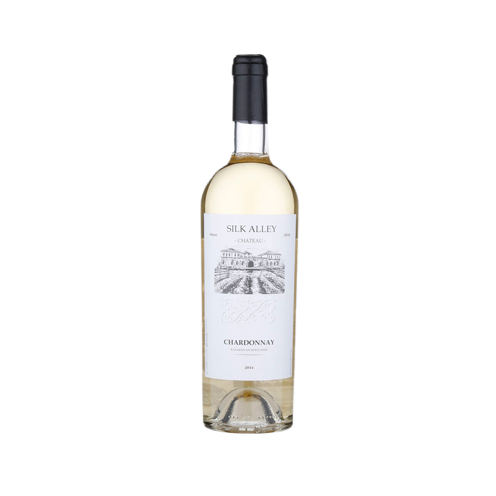 Вино Chateau Silk Alley Chardonnay 2018 белое сухое 0.75L