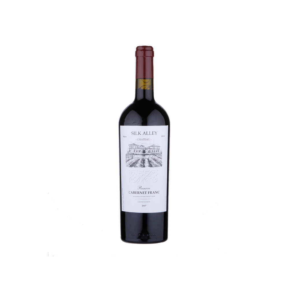 Вино Chateau Silk Alley Grand Reserve Cabernet Franc 2017 красное сладкое 0.75L