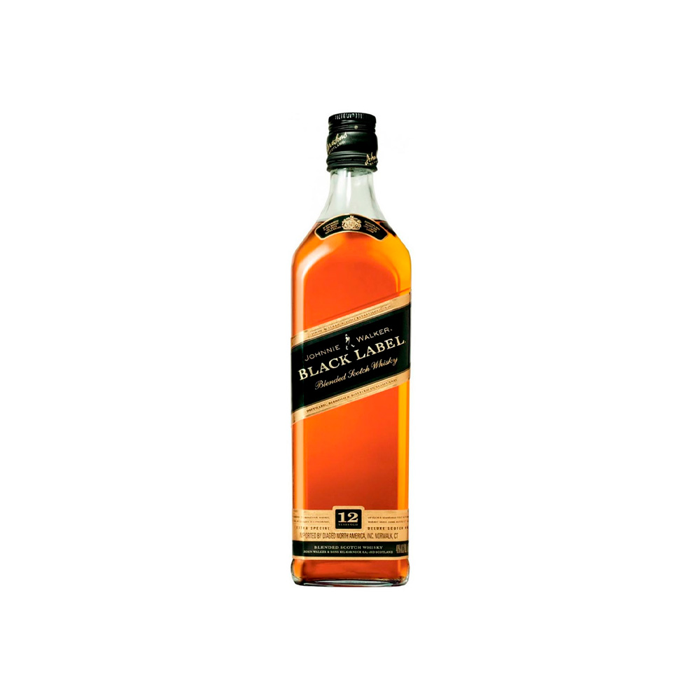 Виски Johnnie Walker Black Label Blended 1.0L