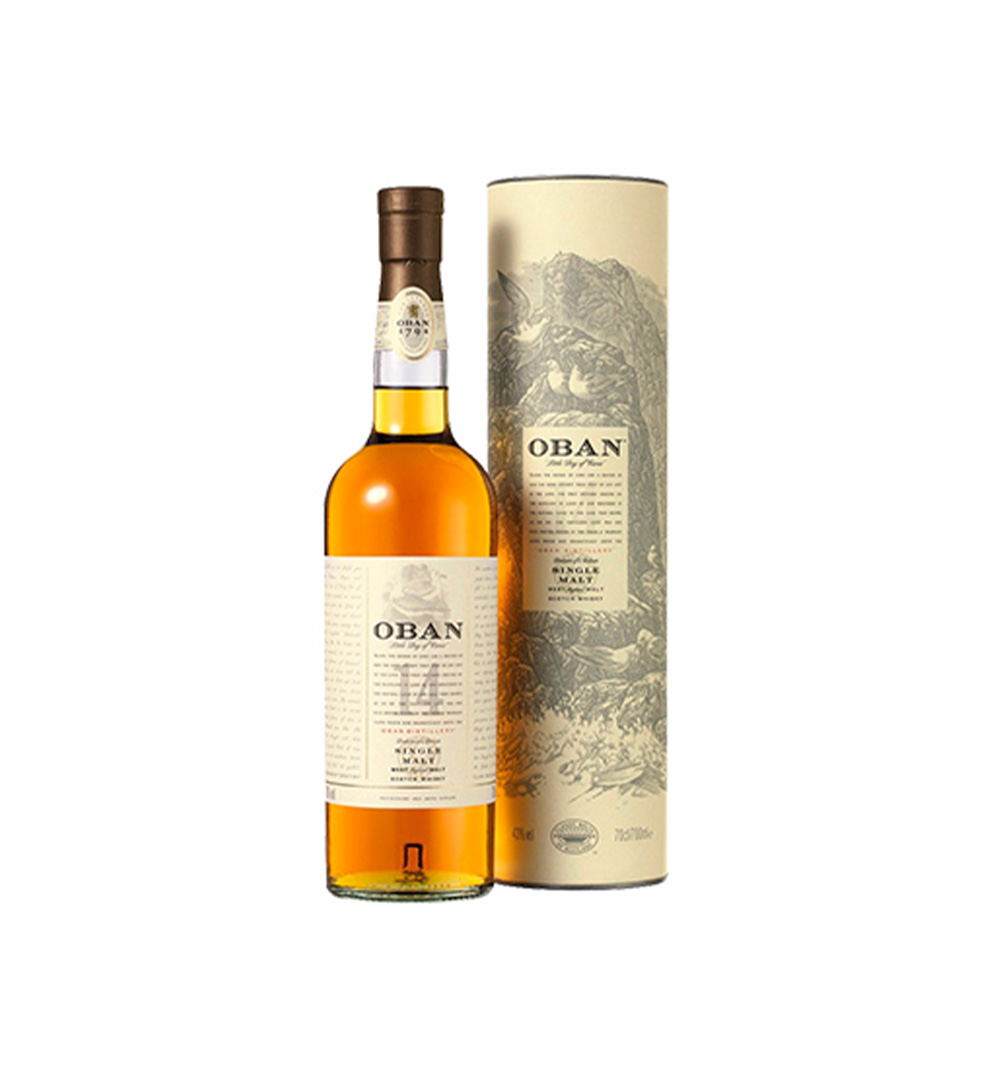 Виски Oban 14 Y.O Single Malt Scotch Whisky 0.75L