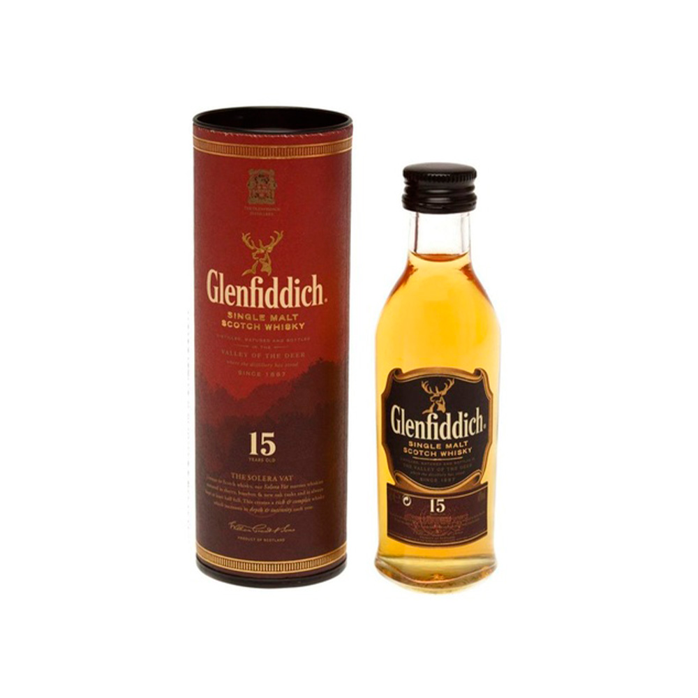 Виски Glenfiddish 15yo 0.05L