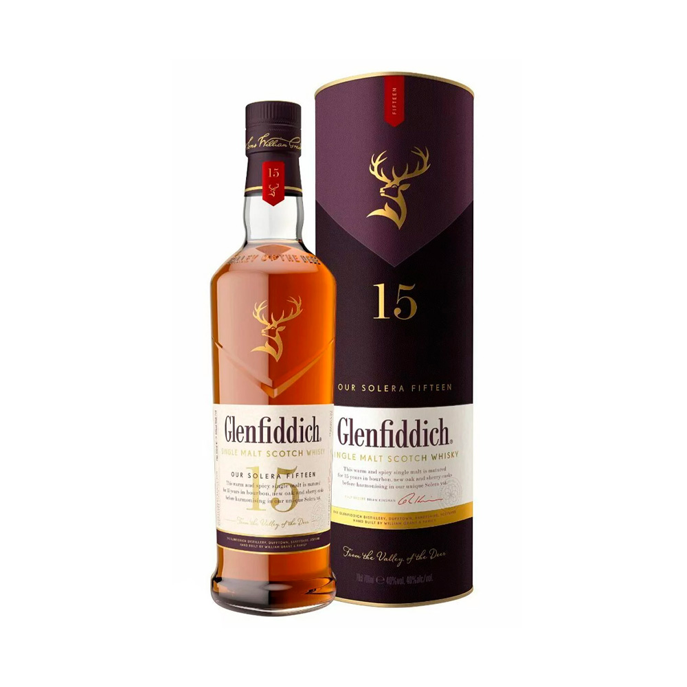 Виски Glenfiddich 15Y.O LED 0.7L