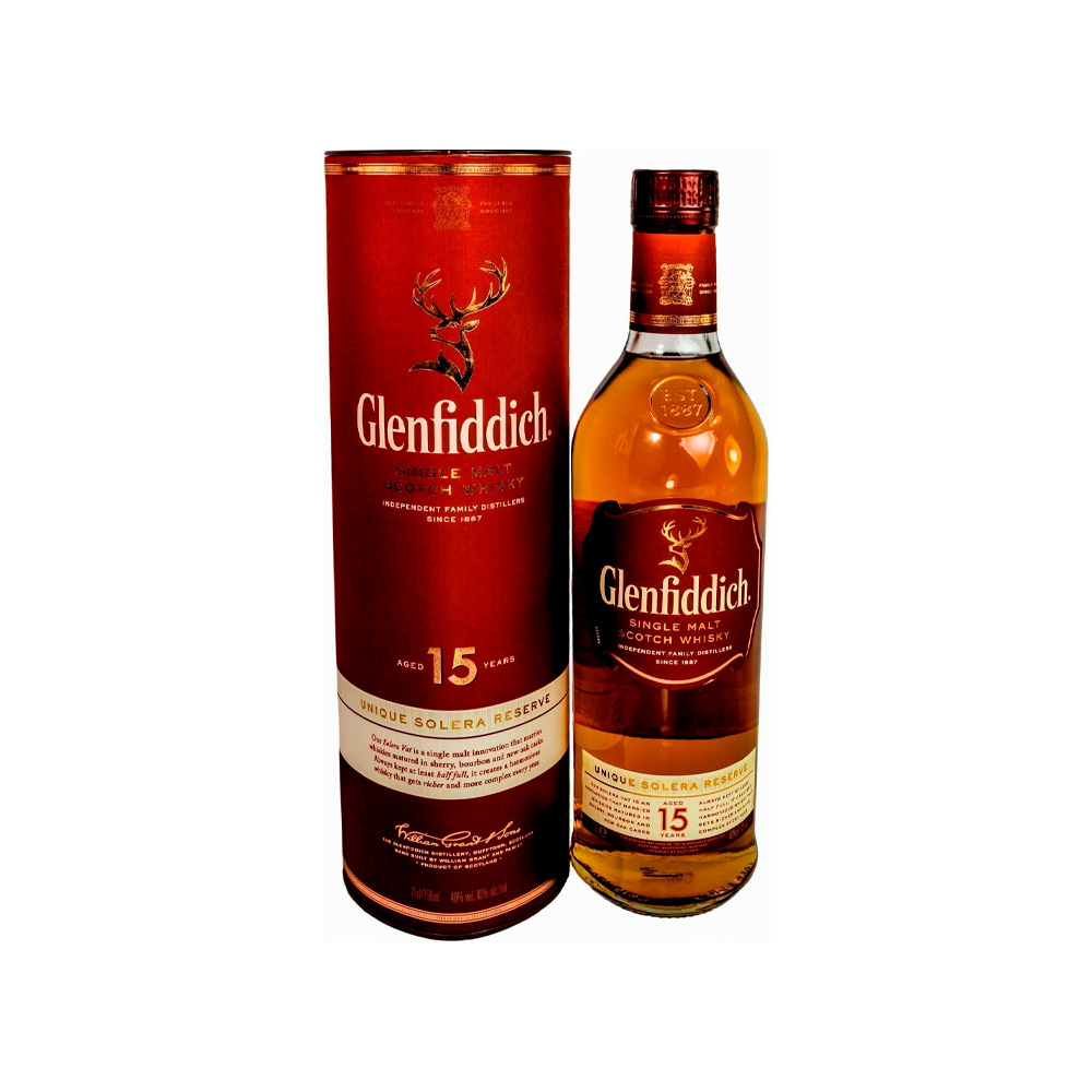 Виски Glenfiddich 15 Y.O. 0.70L