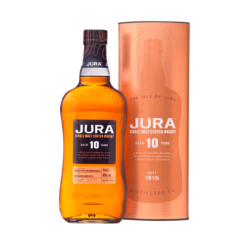 Виски The Isle of Jura 10 Y.O. 0.70L