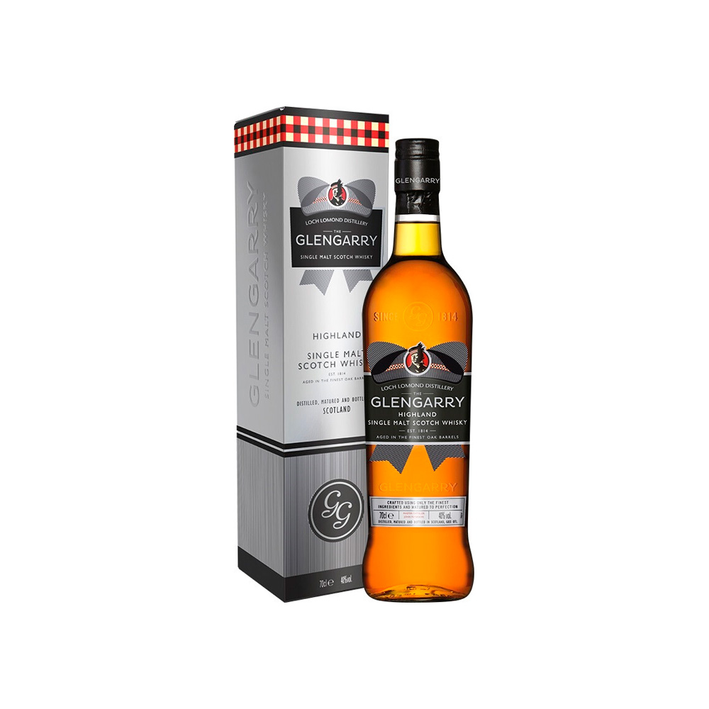 Виски Glengarry Single malt scotch whisky in box 0.7L