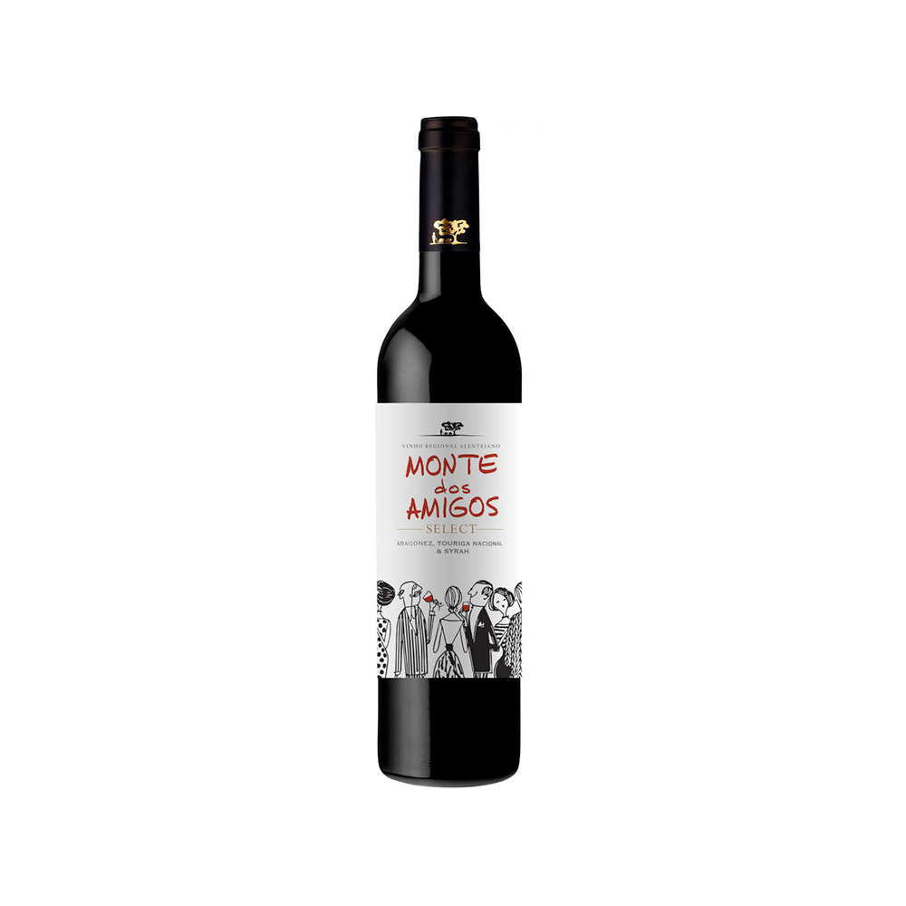 Вино Monte Dos Amigos Select 13.5 % 0.75L