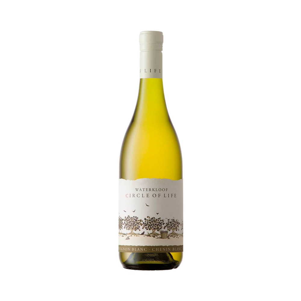 Вино Waterkloof Circle of Life Сhenin Blanc 69% Sauvignon Blanc 24% Semillon белое сухое 7% 0.75L