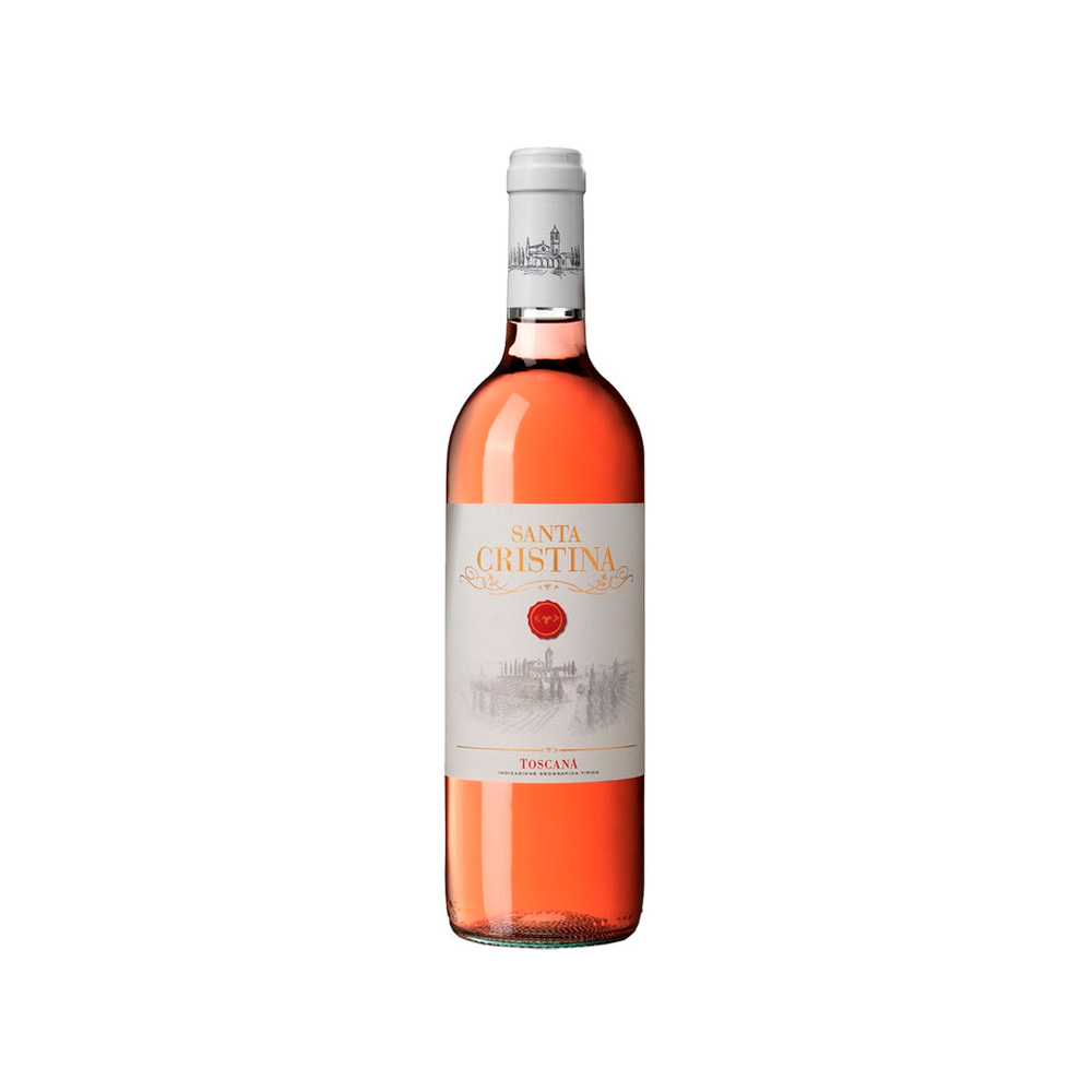 Вино  Santa Cristina Rosato Toscana розовое полусухое 0.75 L