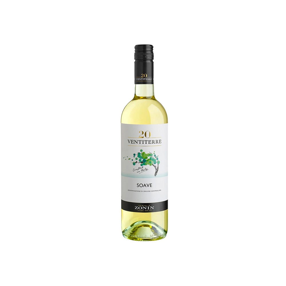 Вино ZONIN Ventiterre Soave DOC 0.75L