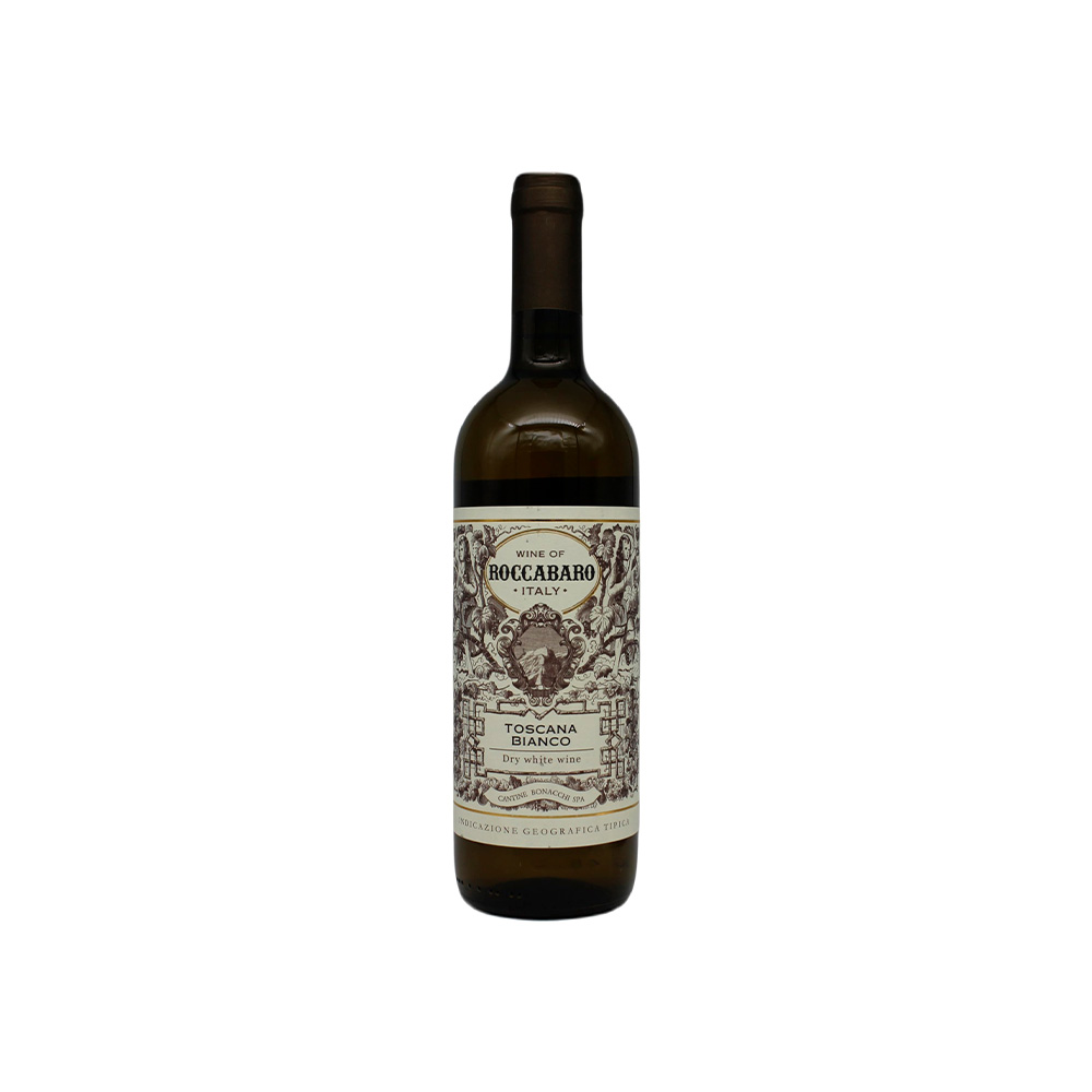 Вино Roccabaro Toscana Bianco белое сухое 0.75L