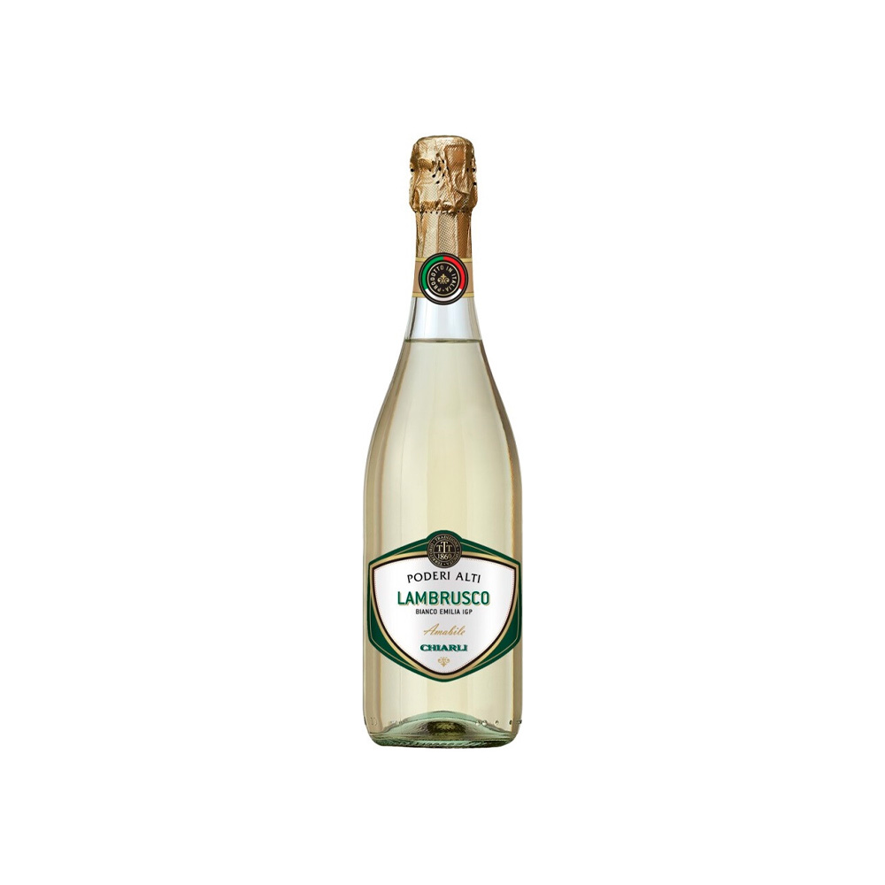 Вино lambrusco Emilia Bianco 0.75L