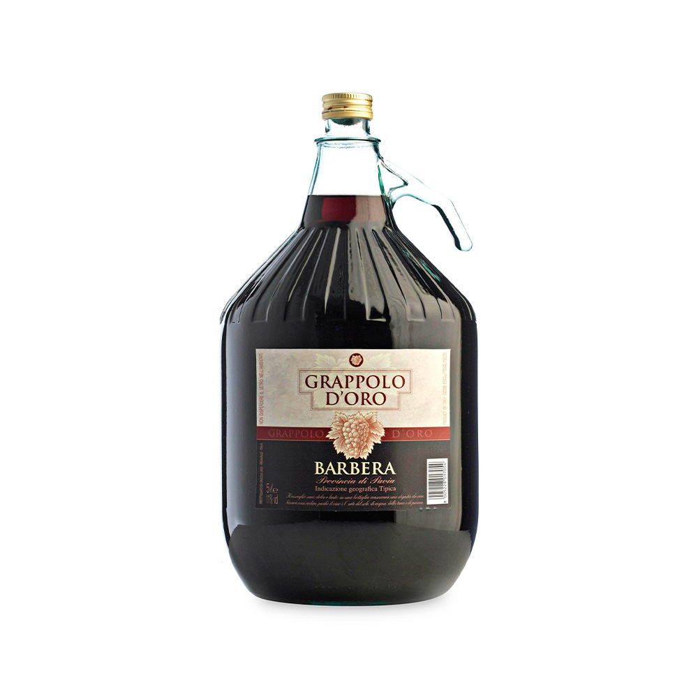 Вино Grapollo D'Oro красное полусладкое 5L