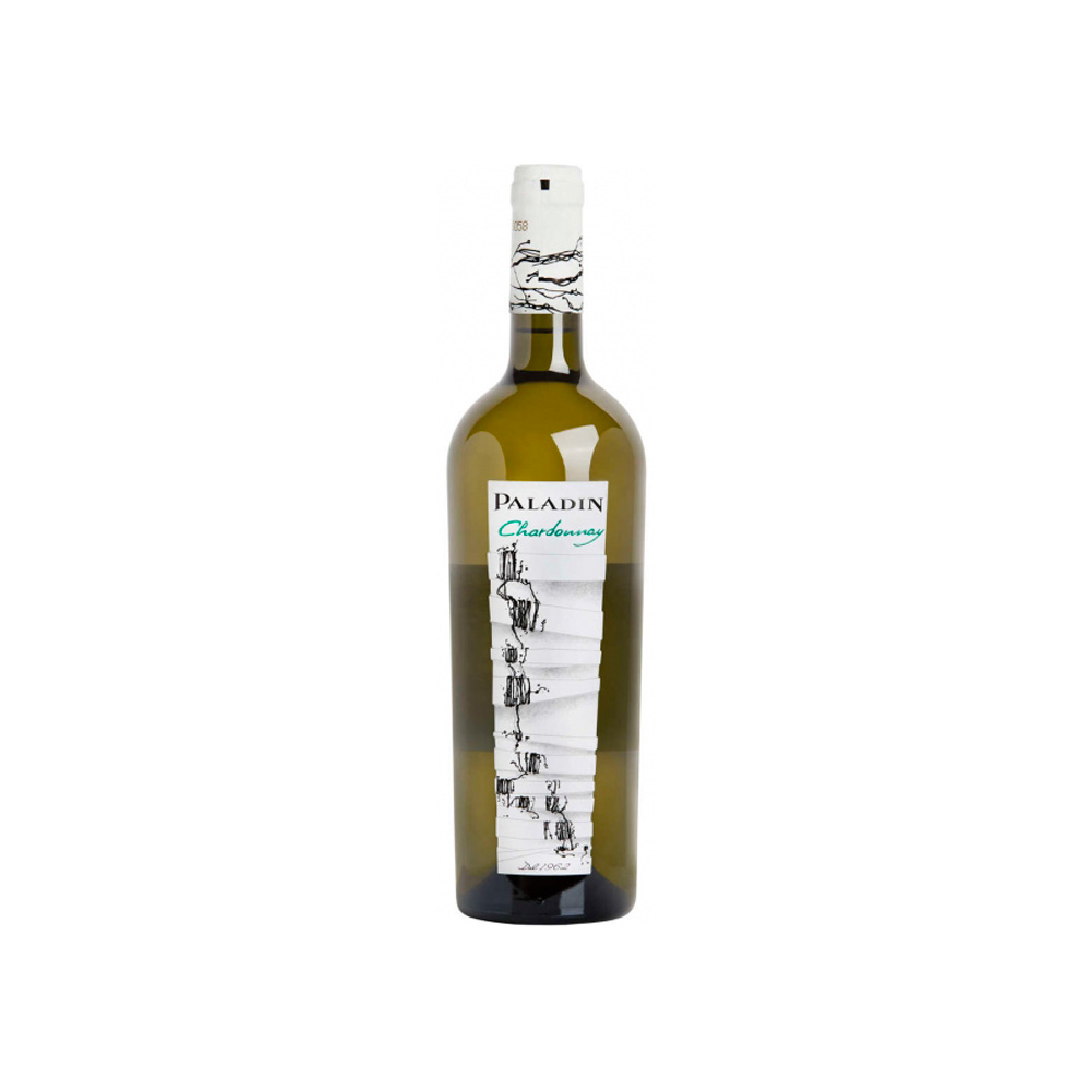 Вино Paladin Chardonnay белое сухое 0.75L