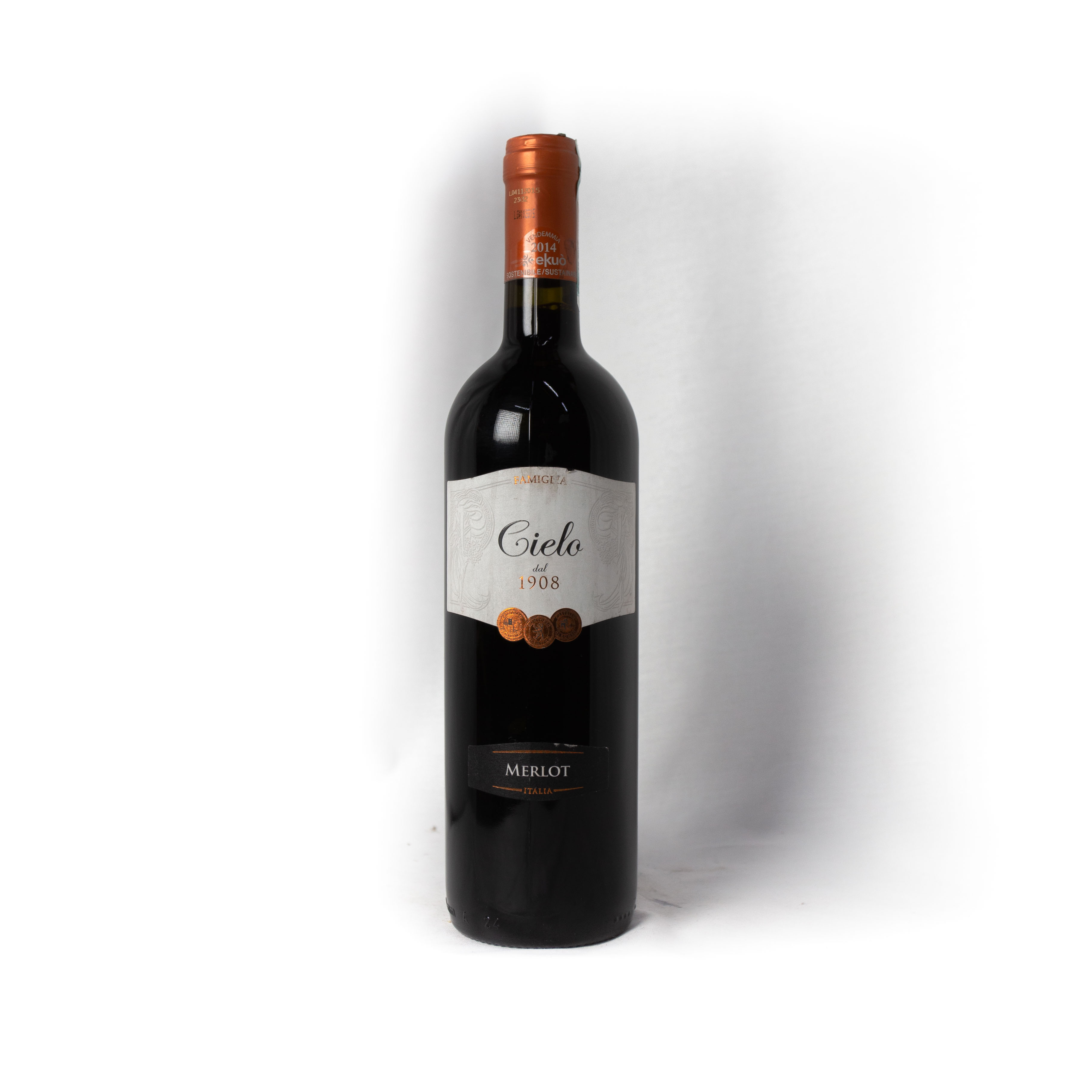 Вино Cielo Merlot красное полусухое 0.75L