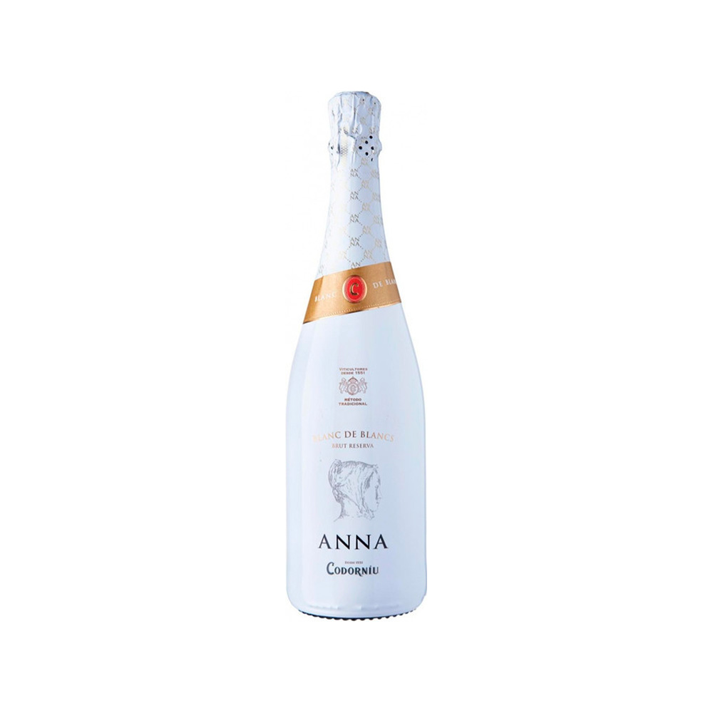 Вино Anna Blanc de Blancs Вrut Reserva 0.75
