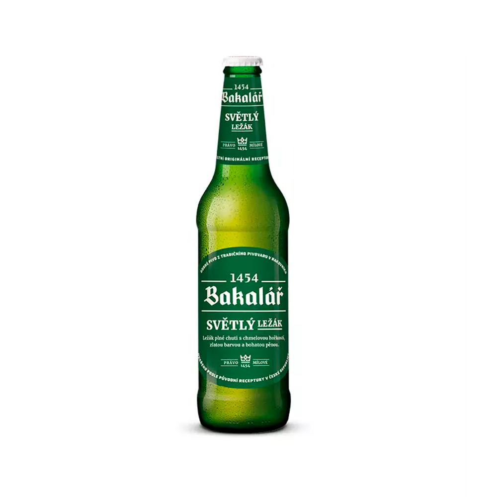 Пиво Bakalar Premium Lager 0.5л